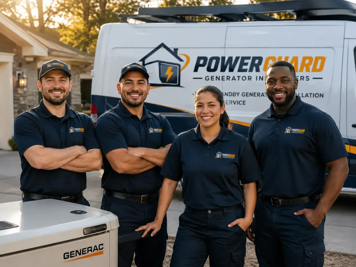 Generator Installation company in Rice, TX
